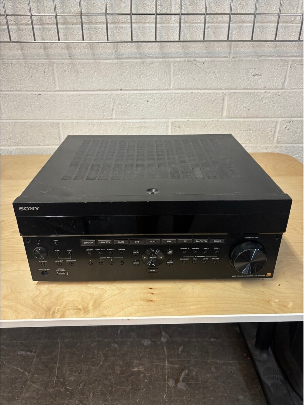 Sony STR-ZA1100ES 7.2 Channel 4K AV Receiver Clean No Remote
